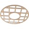 Ekena Millwork O'Neal Wood Fretwork Pierced Ceiling Medallion, Alder, 24"OD x 8 3/4"ID x 1/4"T CMWP24X24X0250ONAL - alternate 3